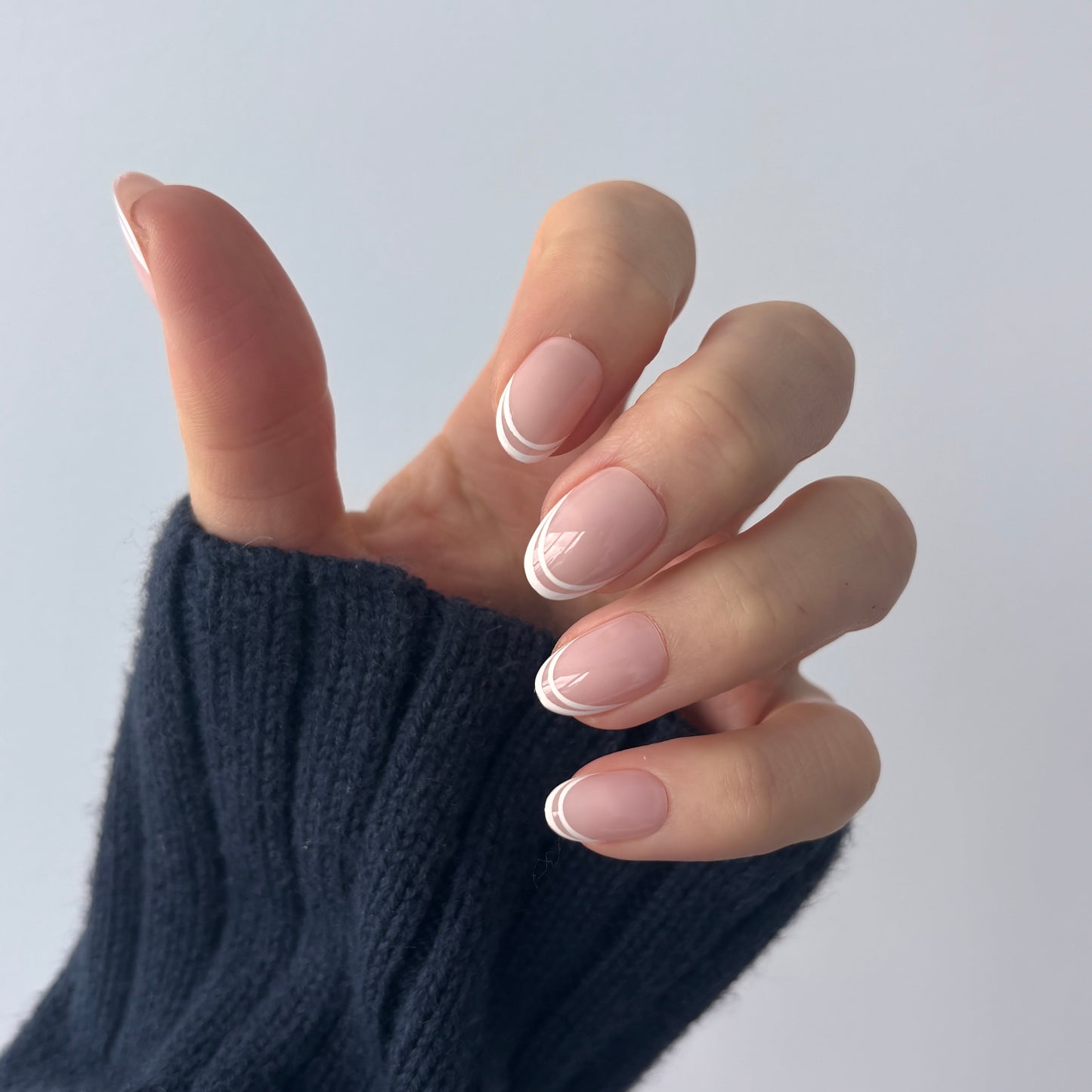 fine line (short oval)