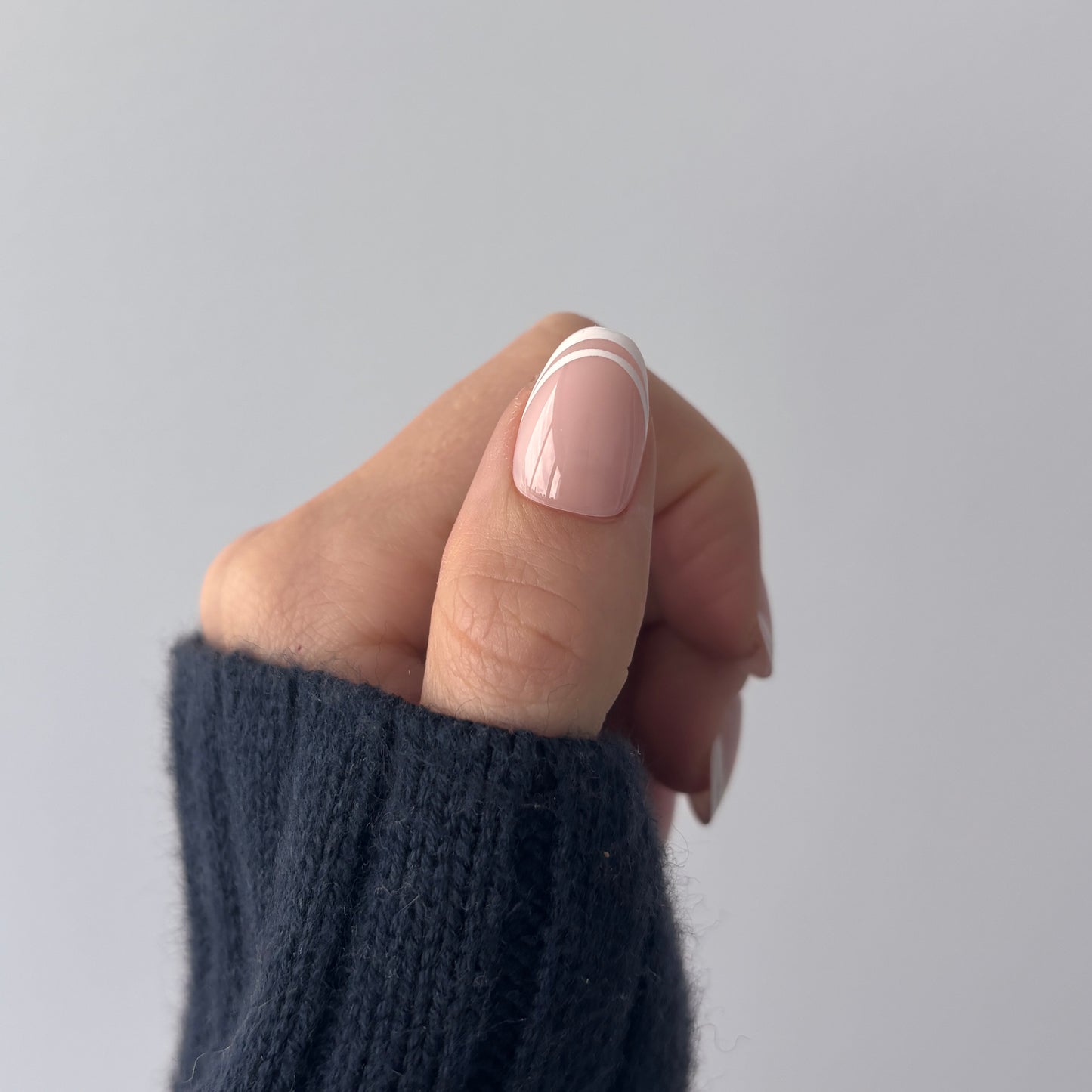 fine line (short oval)